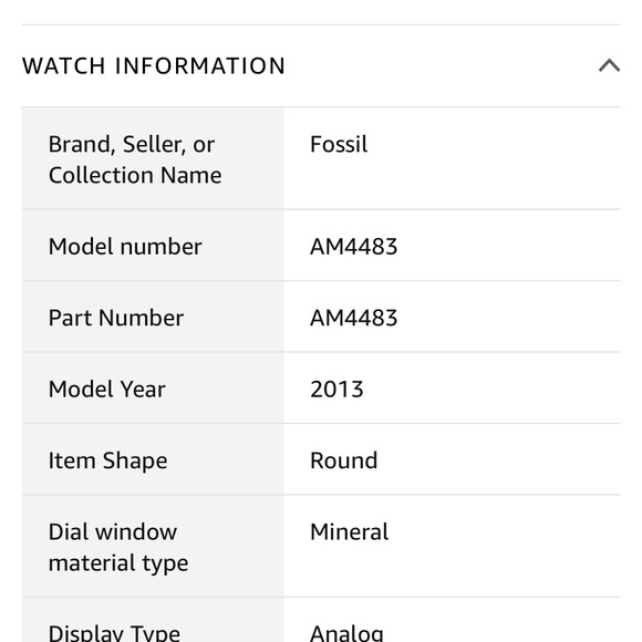 Rose gold fossil watch - Picture 5 of 6